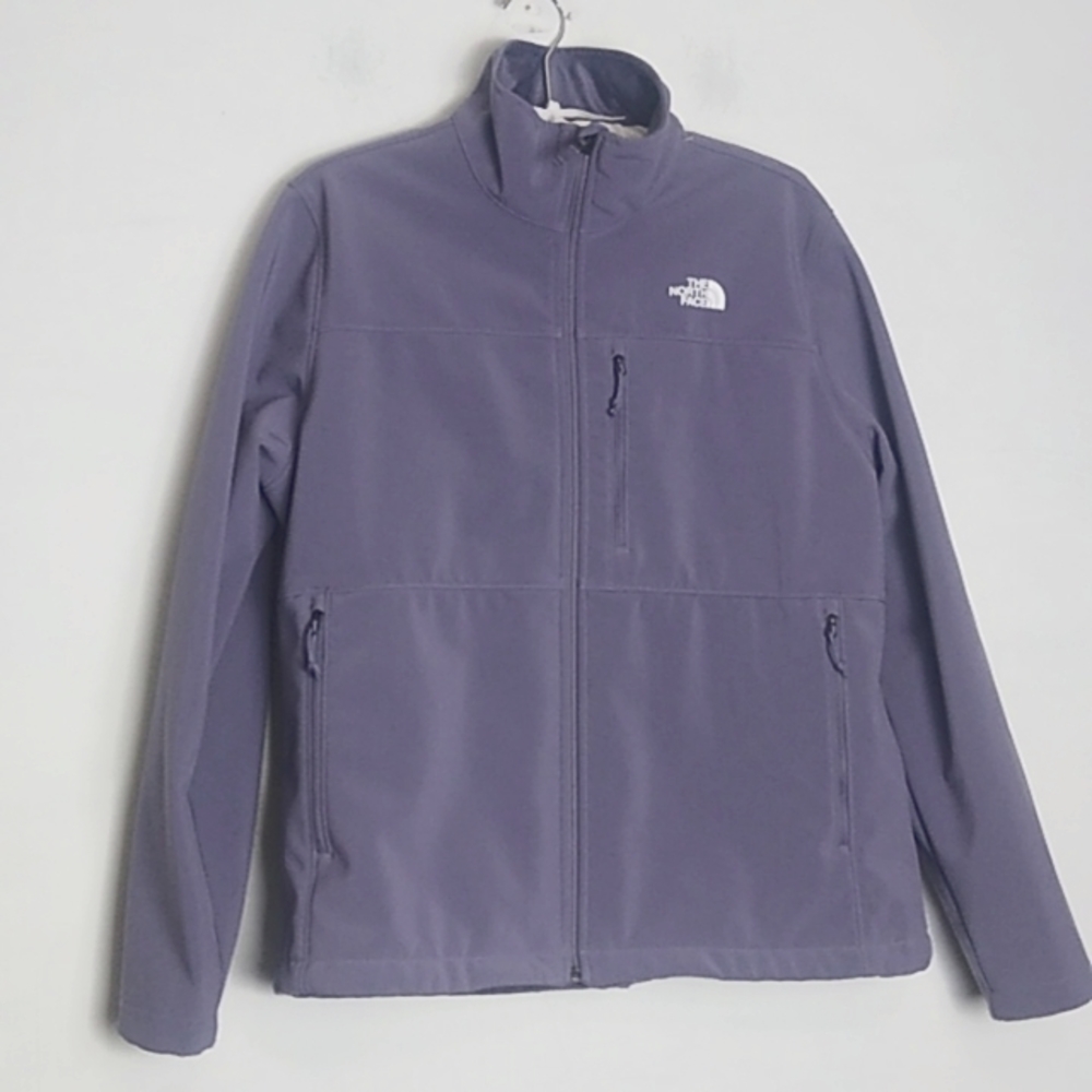 The North Face Women’s WINDWALL Full zip Fleece lined Jacket size XL SLATE